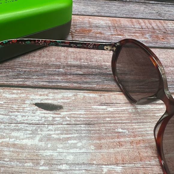 KATE SPADE | Sunglasses Havanas Gradient Brown Brand New - Picture 6 of 7